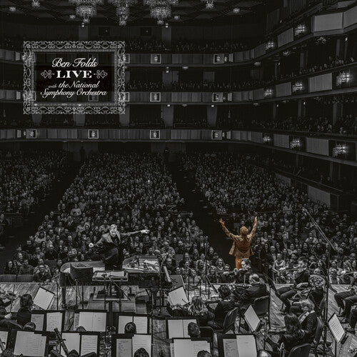 Ben Folds &amp; The National Symphony Orchestra - Ben Folds Live with the National Symphony Orchestra (Indie Exlcusive, White LP Vinyl, Signed) UPC: 810038862170