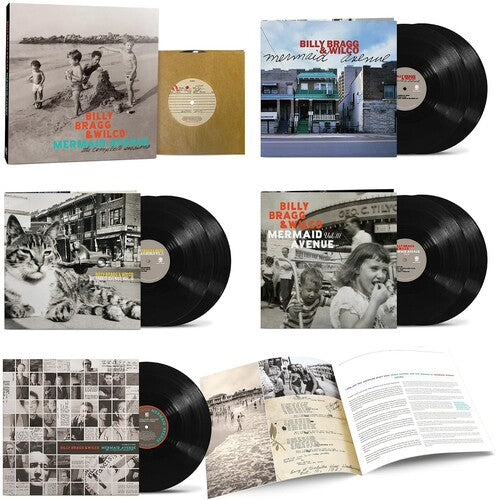Billy Bragg &amp; Wilco - Mermaid Avenue: The Complete Sessions (7xLP 7” Single Deluxe Box Set) UPC: 888072790964