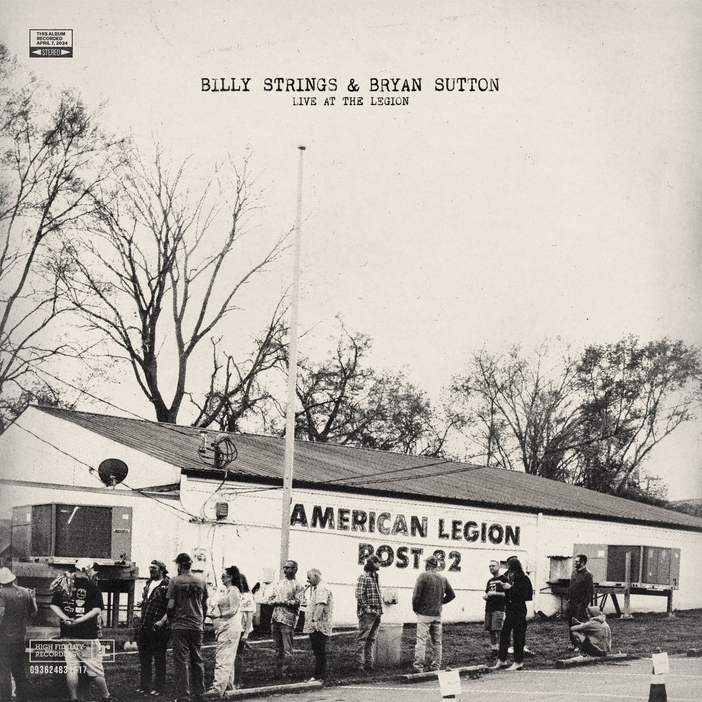 Billy Strings & Bryan Sutton - Live at the Legion (Indie Exclusive, Tri-colored Red, White & Blue Vinyl) UPC: 093624831037