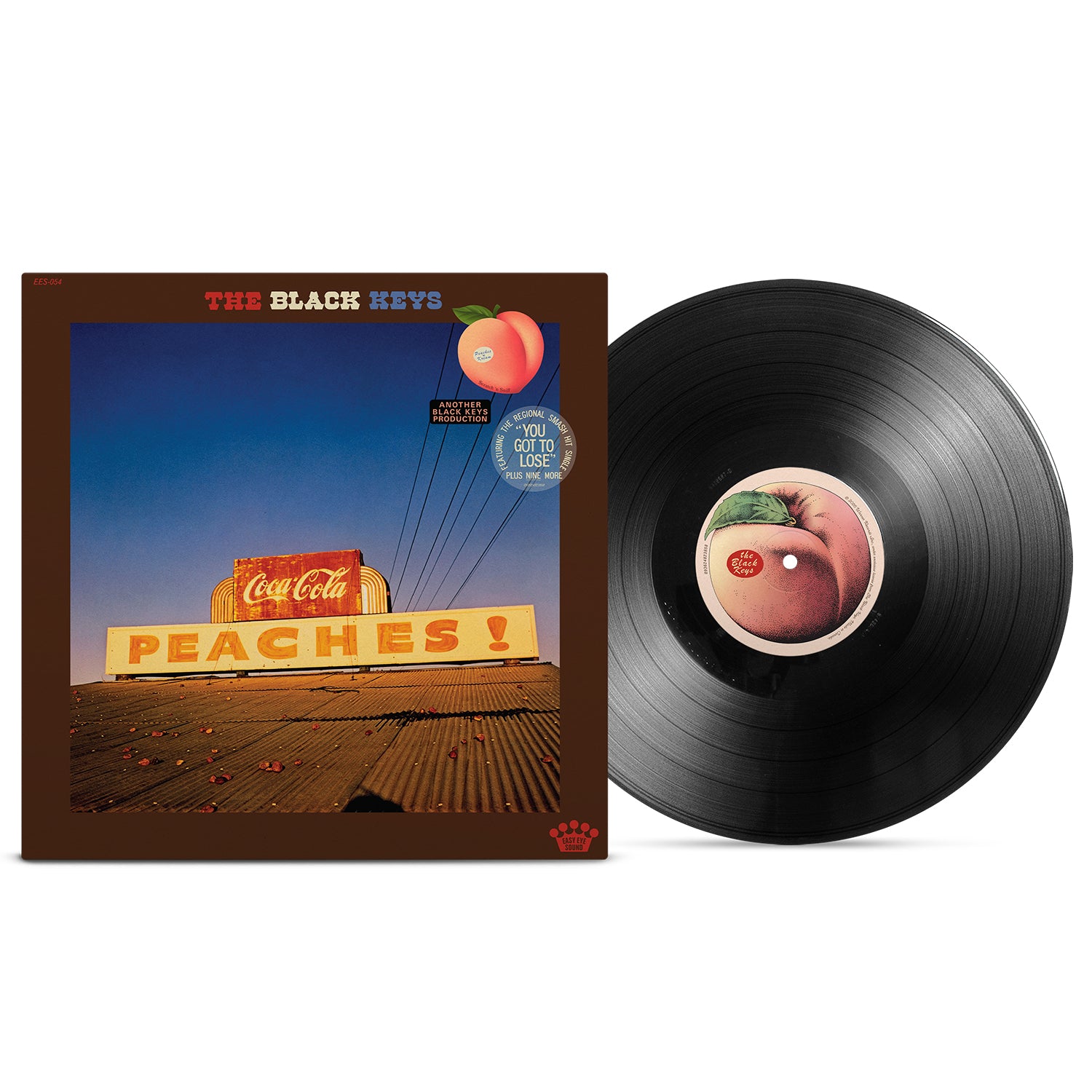 The Black Keys - Peaches! (Standard Edition, Black LP Vinyl) UPC: 093624823858