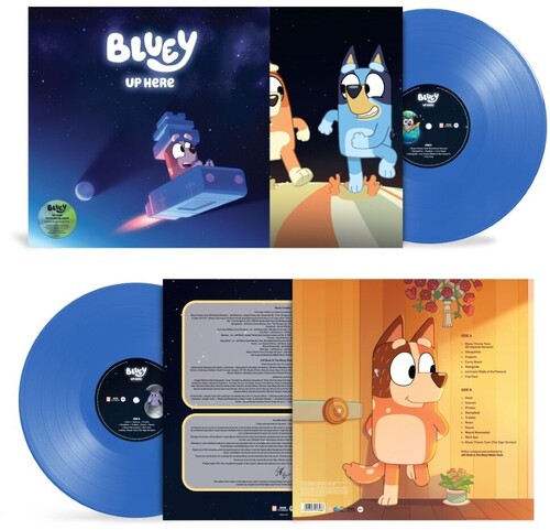 Bluey - Up Here (Translucent Blue LP Vinyl) UPC: 5014797913486