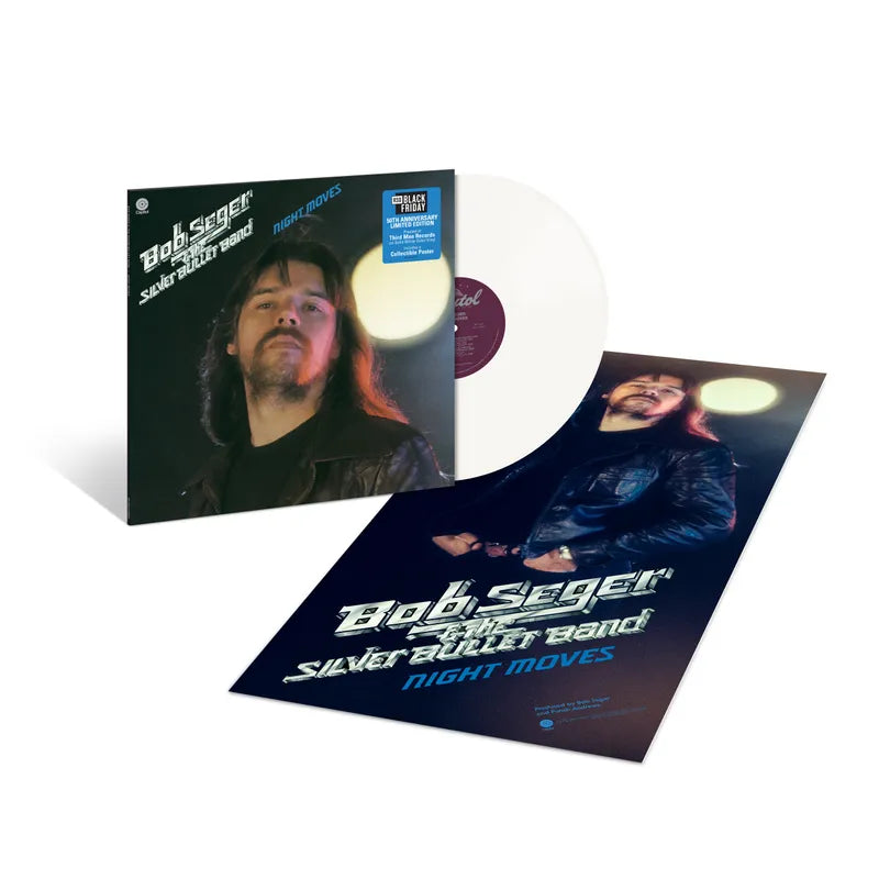 Bob Seger &amp; The Silver Bullet Band - Night Moves (50th Anniversary) (RSD BF 2026, White LP Vinyl) UPC: 881061074588
