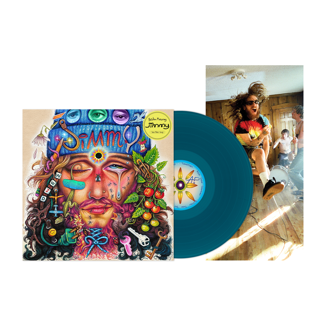 Briston Maroney - JIMMY (Sea Blue LP Vinyl) UPC: 075678600333