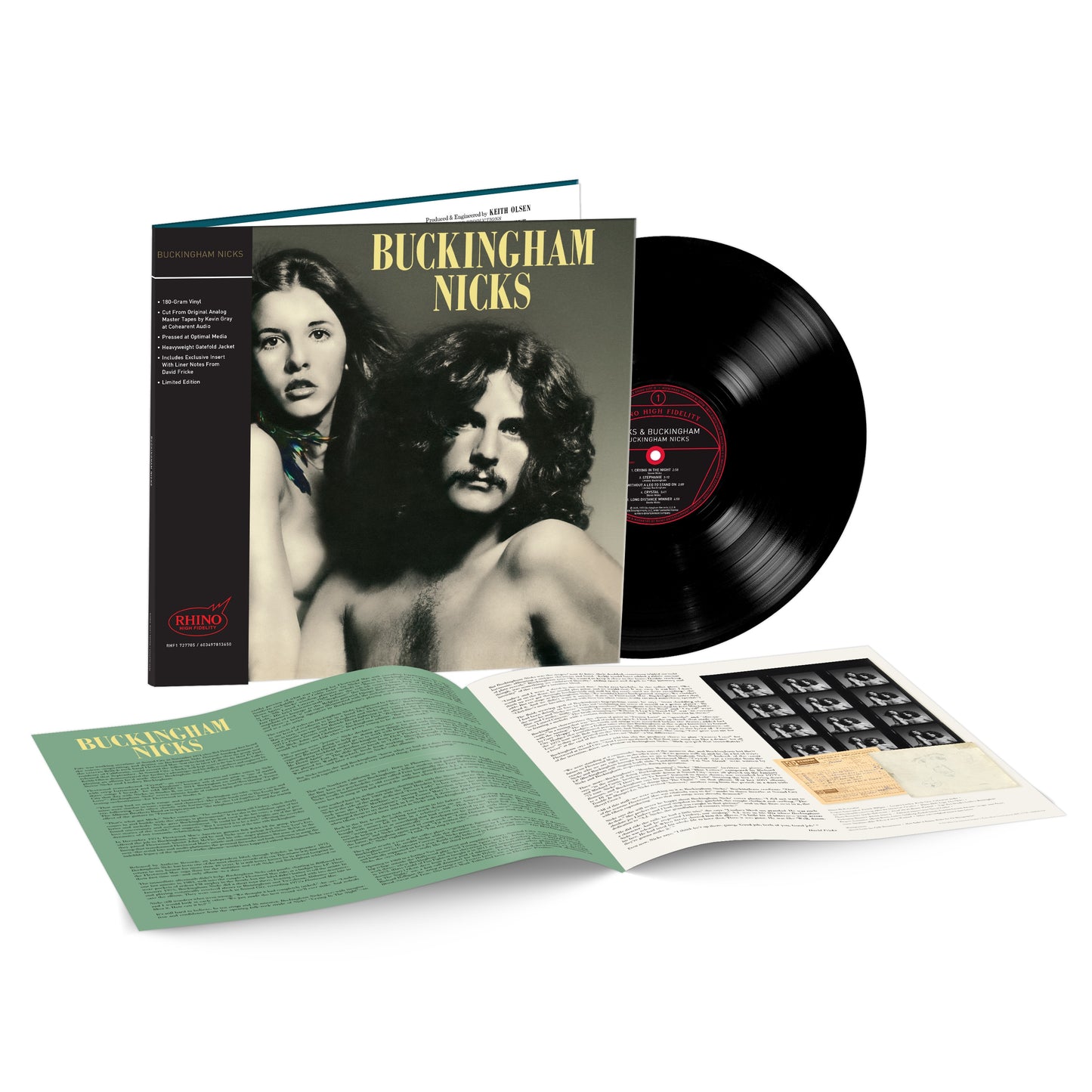 Buckingham Nicks - Buckingham Nicks (Rhino High Fidelity, LP Vinyl) UPC: 603497813667
