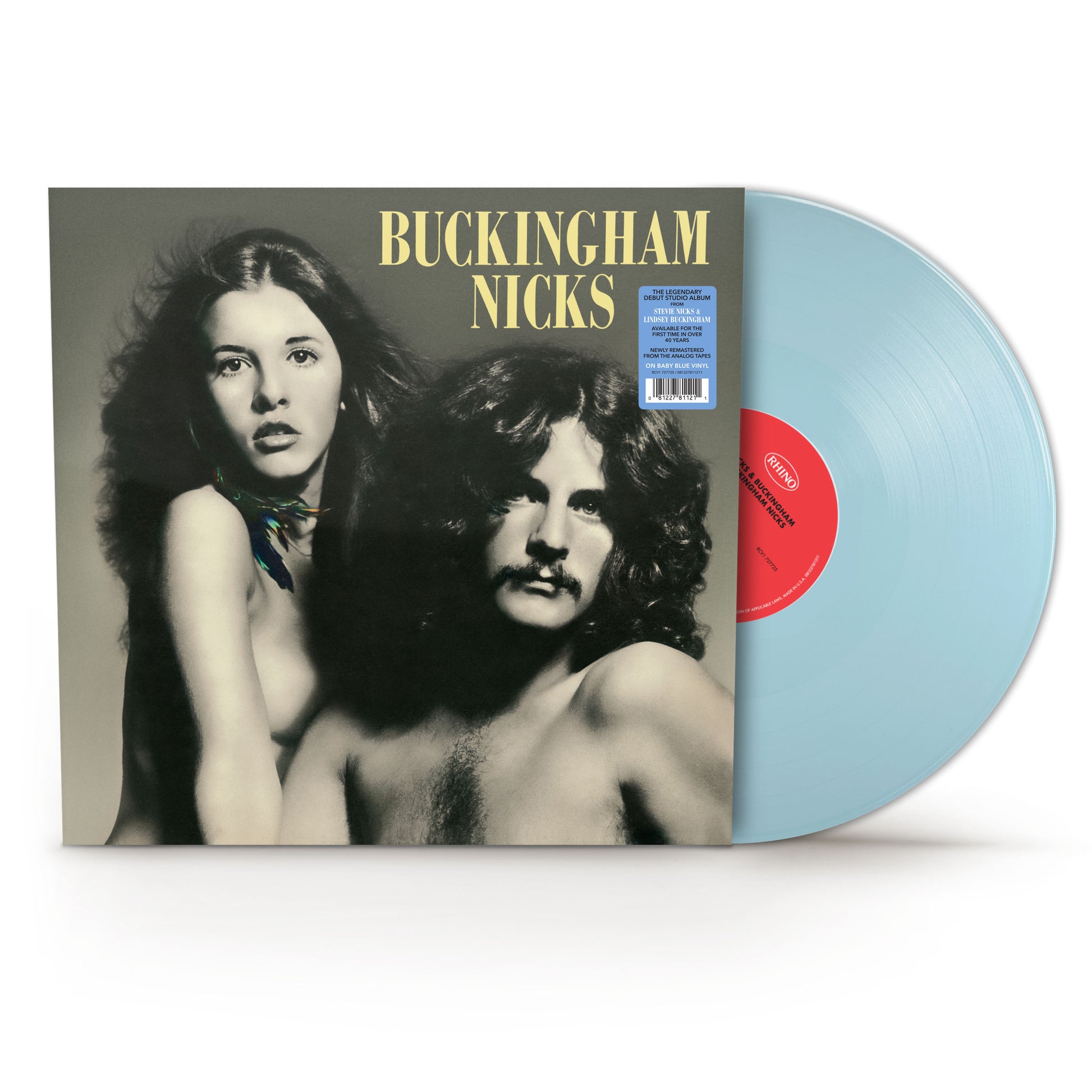 Buckingham Nicks - Buckingham Nicks (Standard Edition, Baby Blue LP Vinyl) UPC: 081227811211