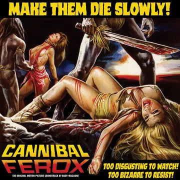 Budy-Maglione - Cannibal Ferox (Original Motion Picture Soundtrack) (RSD 2025, Red LP Vinyl) UPC: 652799000114