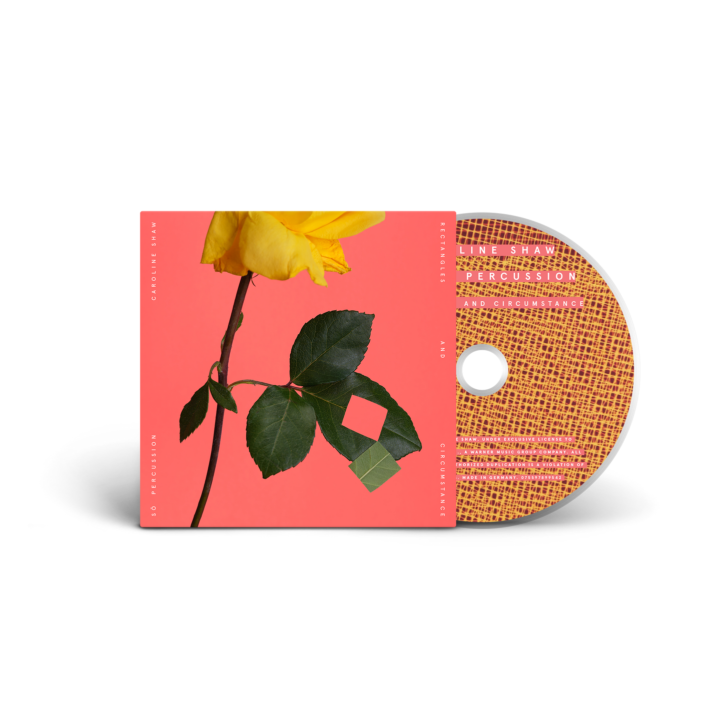 Caroline Shaw and Sō Percussion - Rectangles and Circumstance (CD) UPC: 075597899542