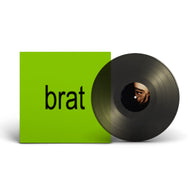 Charli XCX - BRAT (Standard Edition, Black Ice LP Vinyl) UPC: 075678611674