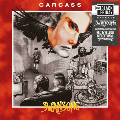 Carcass - Swansong (RSD BF 2026, Red &amp; Yellow LP Vinyl) UPC: 5055006516050