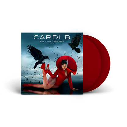 Cardi B - AM I THE DRAMA? (Standard Edition, 2LP Apple Red Vinyl) UPC: 075678594212