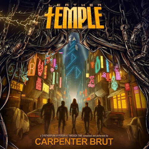 Carpenter Brut - Leather Temple album artwork cover