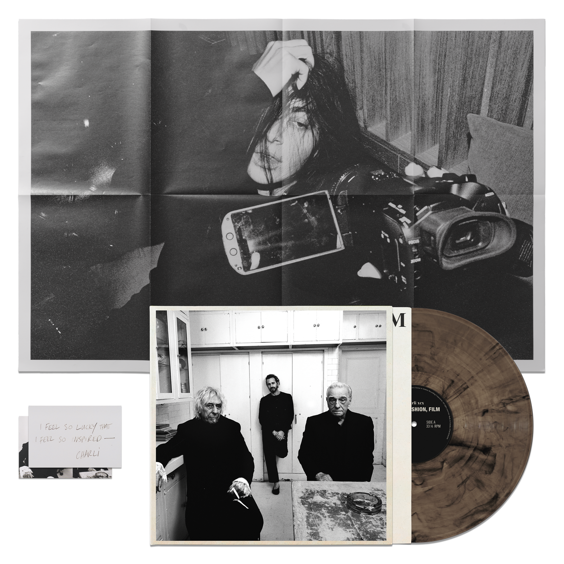 Charli xcx - Music, Fashion, Film (Indie Exclusive, Yorkshire Smoke LP Vinyl) UPC: 075678584213