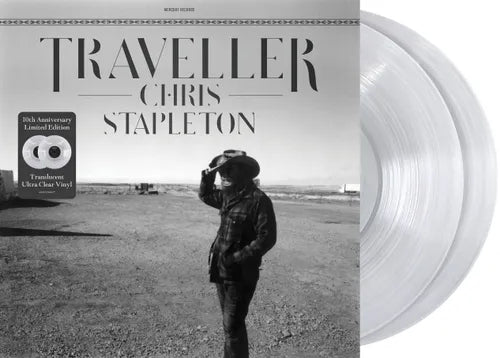 Chris Stapleton - Traveller (10 Year Anniversary, Indie Exclusive, 2LP Clear Vinyl) UPC: 602478286827