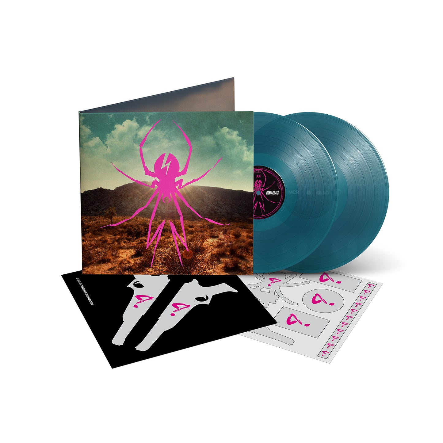 My Chemical Romance - Danger Days: The True Lives of the Fabulous Killjoys (Deluxe Edition, Indie Exclusive, 2LP Sea Blue Vinyl) UPC: 093624826170