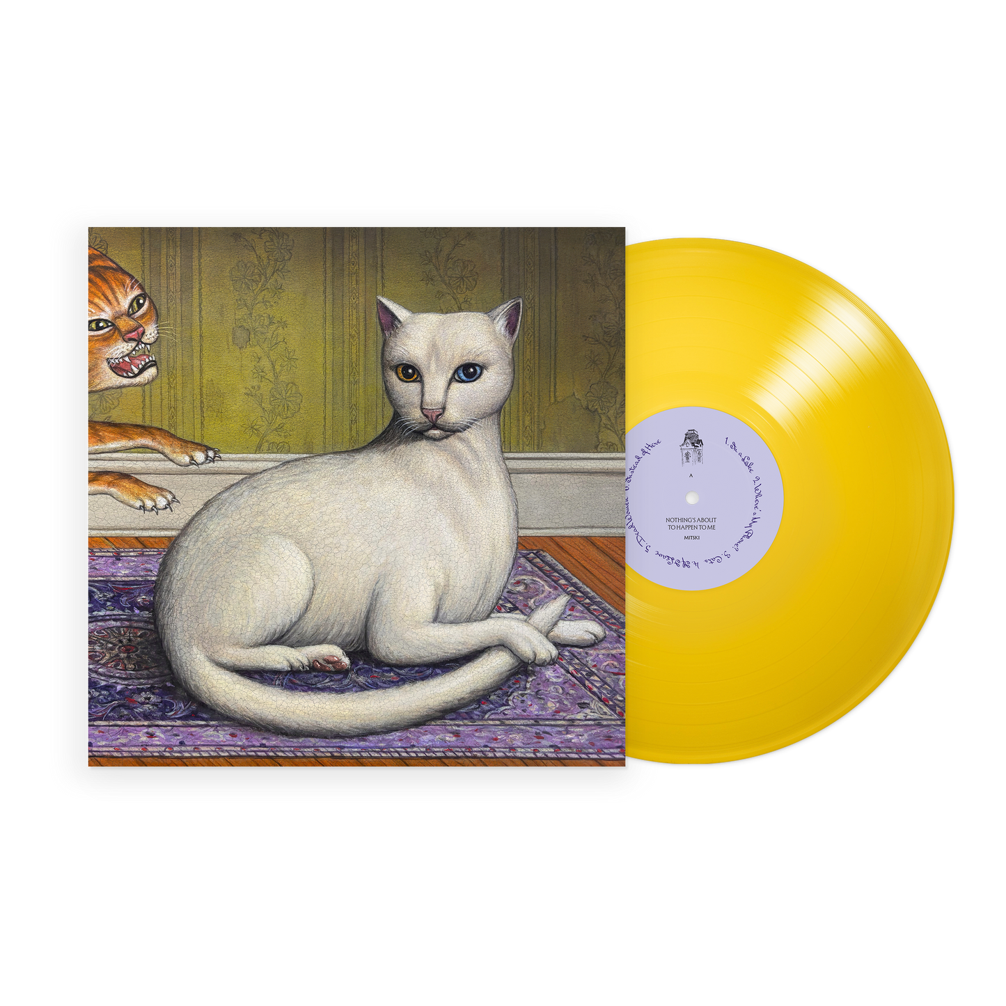 Mitski - Nothing's About to Happen to Me (Indie Exclusive, Tansy Yellow LP Vinyl) UPC: 656605175034