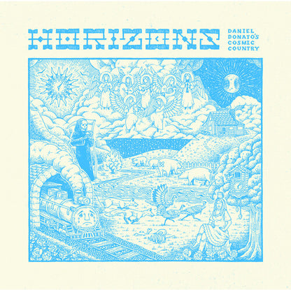 Daniel Donato - Horizons (2LP Clear Blue Vinyl) UPC: 840381600976
