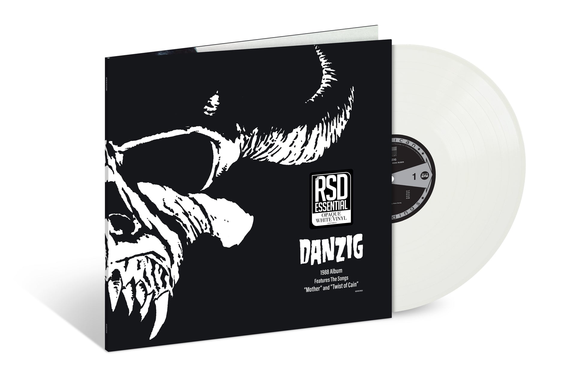 Danzig - Danzig I (RSD Essentials, White LP Vinyl) UPC: 199957300513