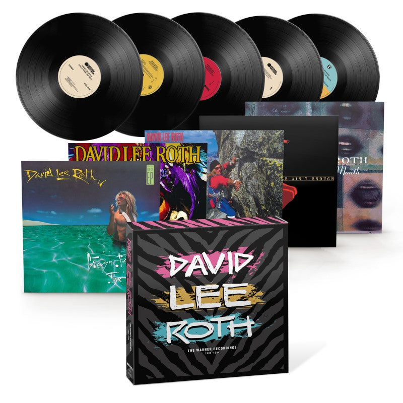 David Lee Roth - The Warner Recordings (1985-1994) (Rocktober 2025, 5LP Vinyl Box Set) UPC: 081227808983