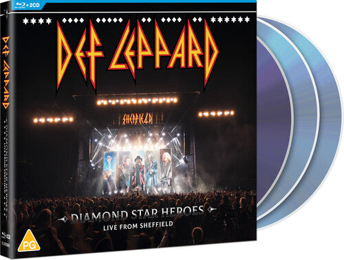 Def Leppard - Diamond Star Heroes: Live From Sheffield (2CDs + Blu-ray) UPC: 602478260452
