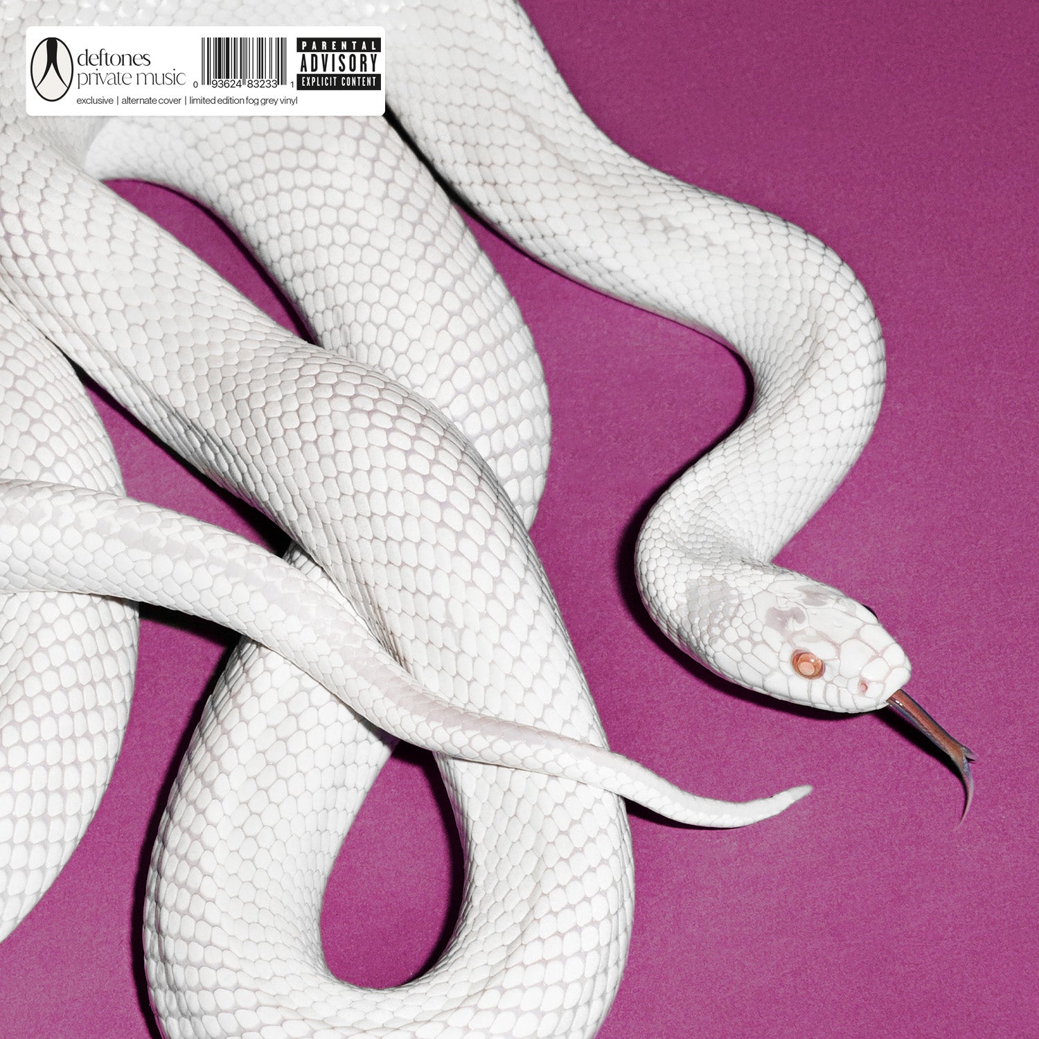 Deftones - private music (Indie Exclusive, Fog Colored Vinyl LP)(Alternative Cover) UPC: 093624832331
