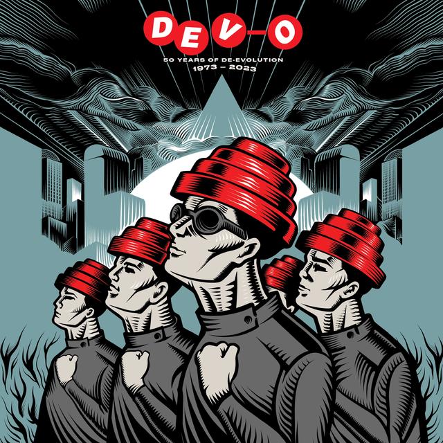 Devo - 50 Years Of De Evolution 1973 2023 (Rocktober 2023, 2Lp Red and Blue Vinyl, Brick & Mortar Exclusive) upc: 603497831340