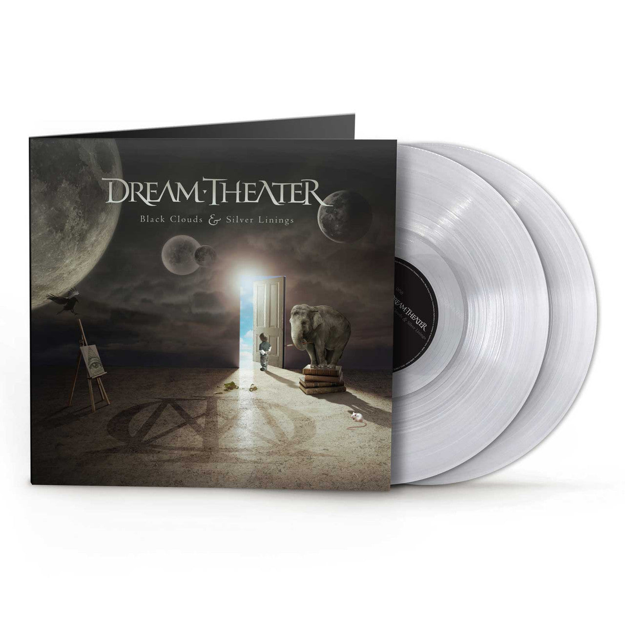 Dream Theater - Black Clouds &amp; Silver Linings (2LP Clear Vinyl) UPC: 603497807734