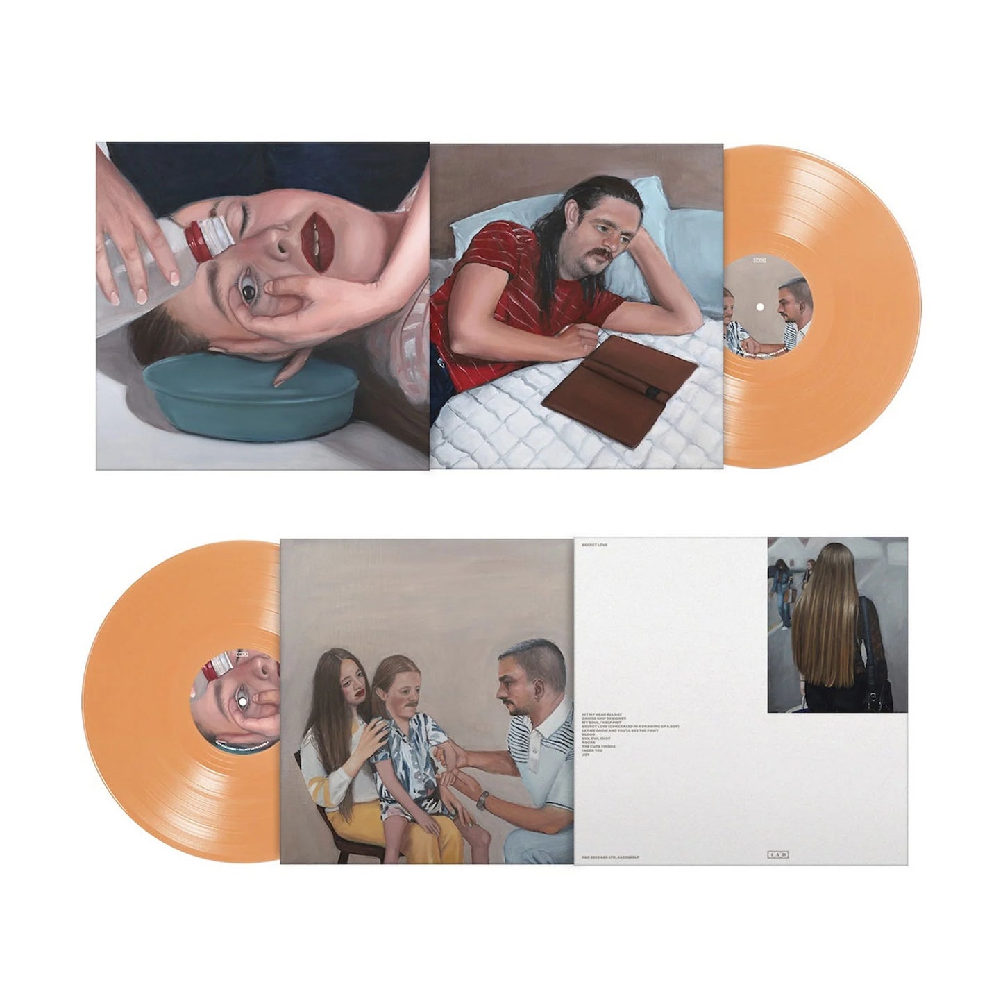 Dry Cleaning - Secret Love (Indie Exclusive, Apricot LP Vinyl) UPC: 191400086807