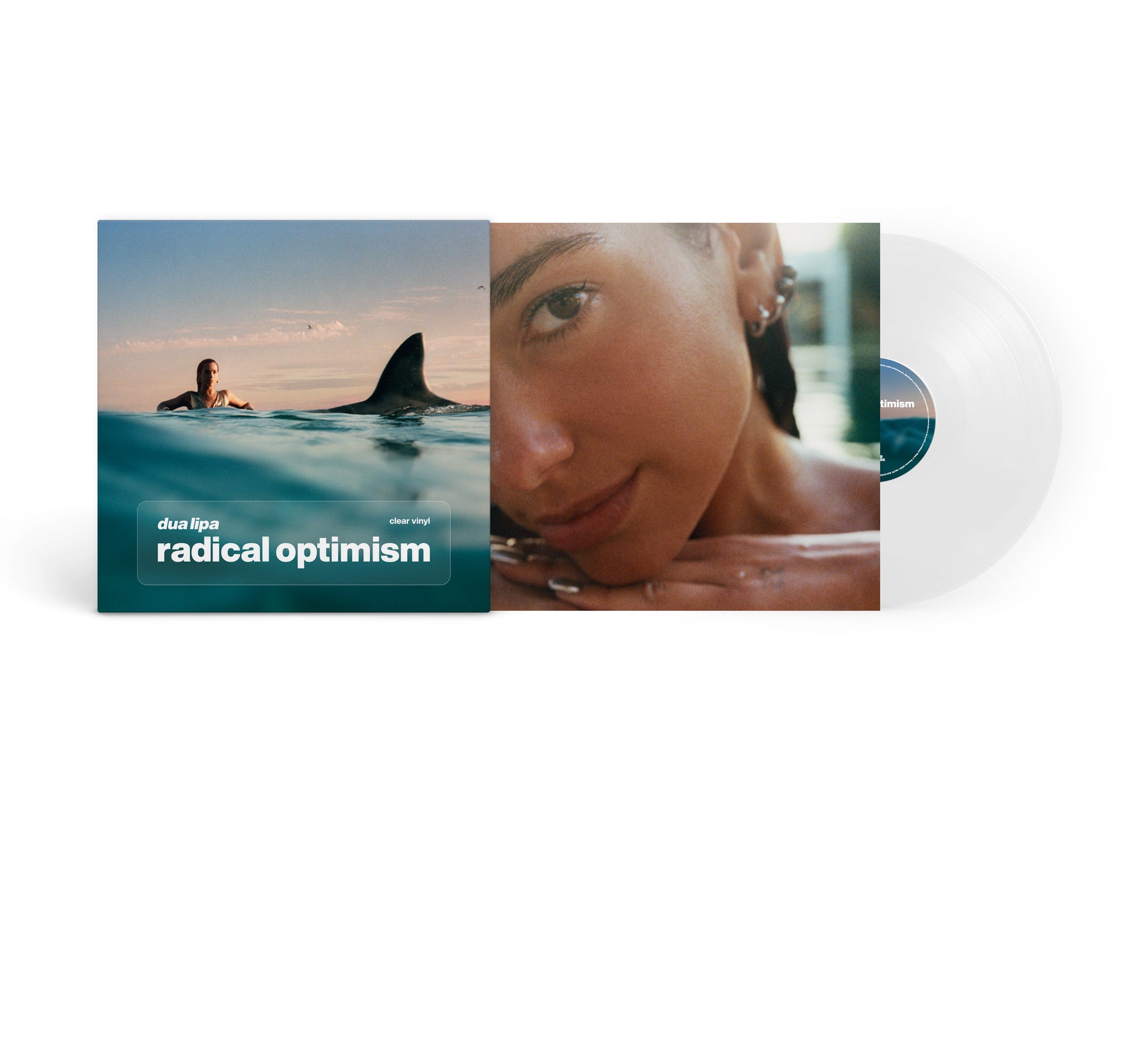 Dua Lipa - Radical Optimism (Standard Edition, Crystal Clear LP Vinyl) UPC: 5054197943386
