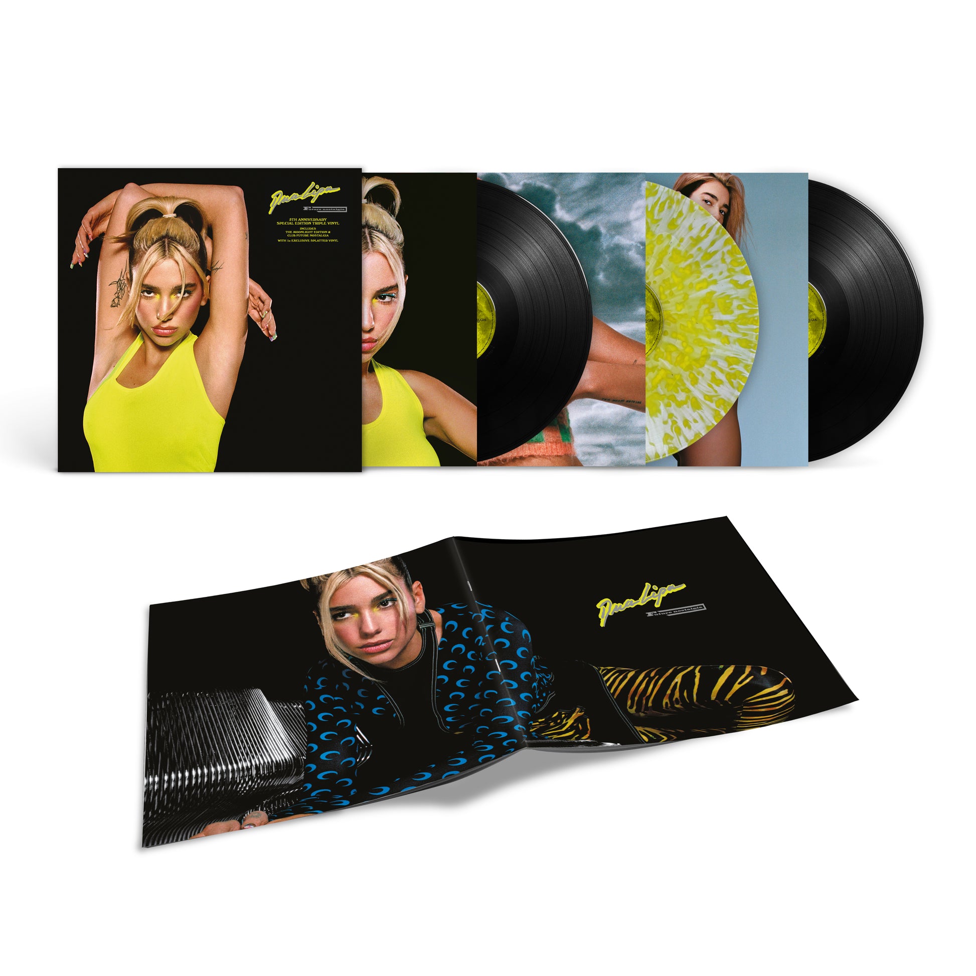 Dua Lipa - Future Nostalgia (5th Anniversary Edition, 3LP Splatter Vinyl) UPC: 5021732511706