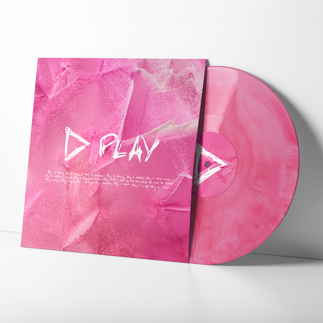 Ed Sheeran - Play (Indie Exclusive, White & Pink Marbled LP Vinyl) UPC: 5021732758255