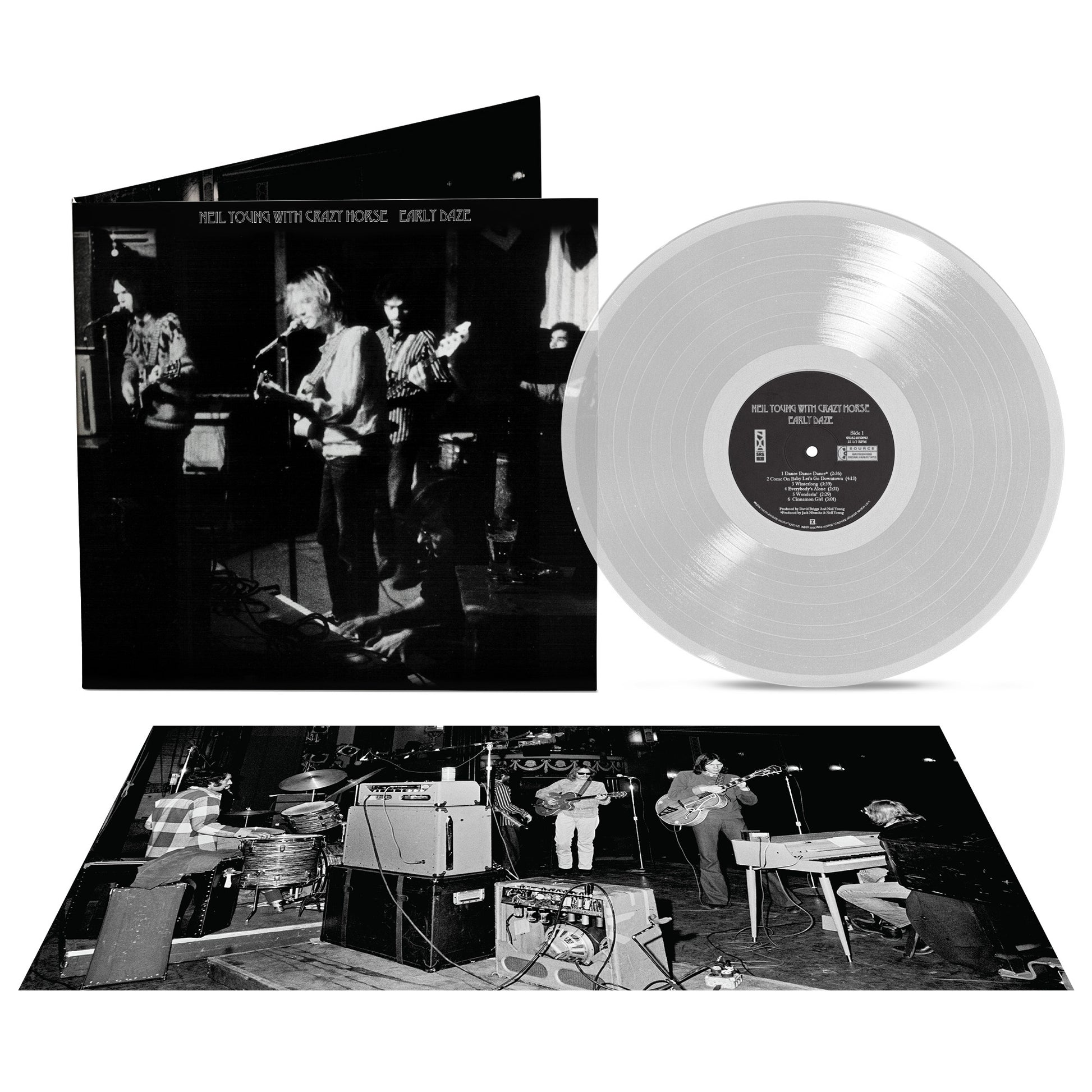 Neil Young with Crazy Horse - Early Daze (Indie/ D2C Exclusive, Clear LP Vinyl) UPC: 093624845799