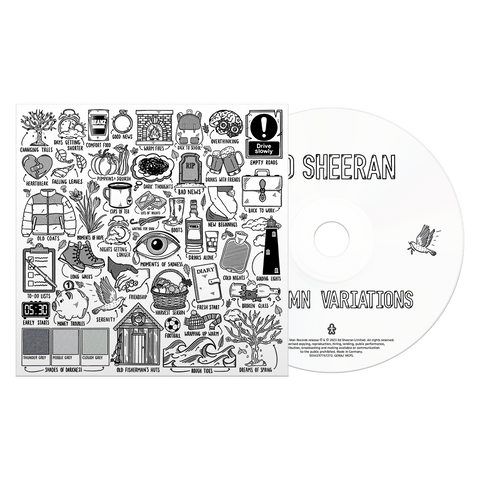 Ed Sheeran - Autumn Variations (CD) UPC: 5054197767272