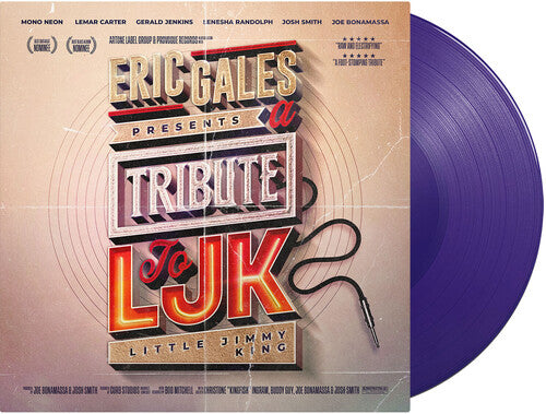 Eric Gales - A Tribute to LJK (Purple LP Vinyl) UPC: 8712725750802