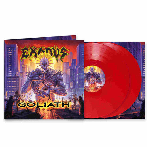 Exodus - Goliath (Indie Exclusive, 2LP Red Vinyl) UPC: 810210531405