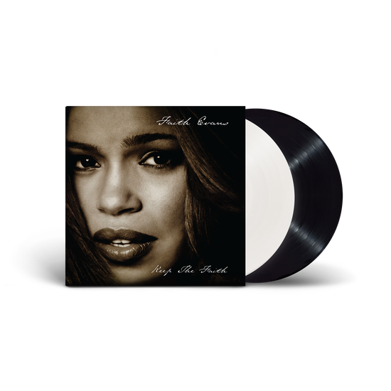 Faith Evans -  Keep The Faith (Black & White Split 2LP Vinyl) 603497833665