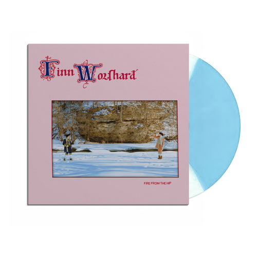 Finn Wolfhard - Fire From The Hip (Indie Exclusive, Half Moon Baby Blue + White Vinyl) UPC: 5056167184096