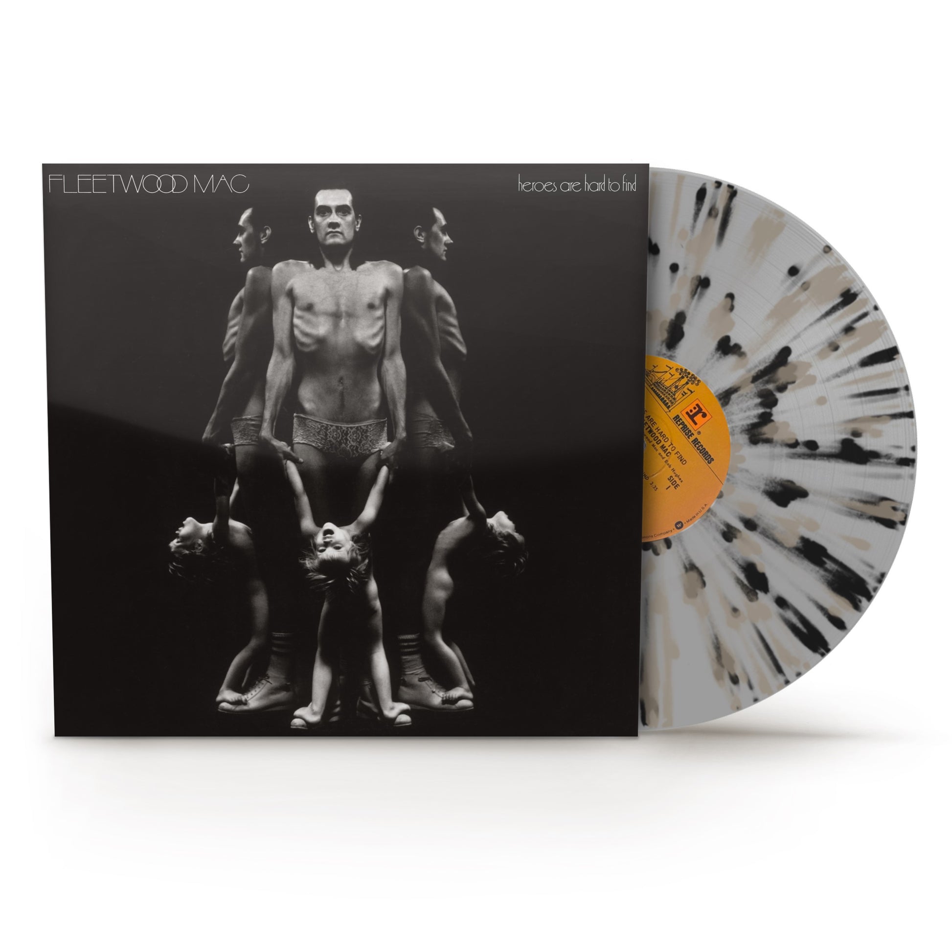 Fleetwood Mac - Heroes Are Hard to Find (Rocktober 2024, Clear w/ Black/Bone Splatter LP Vinyl, Brick & Mortar Exclusive) UPC: 603497824755