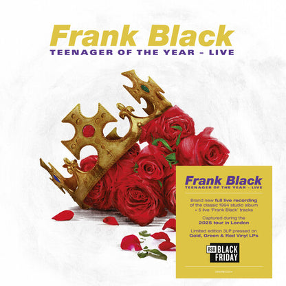 Frank Black - Teenager Of The Year: Live (RSD BF 2026, 3LP Gold, Red &amp; Green Vinyl) UPC: 5014797914094