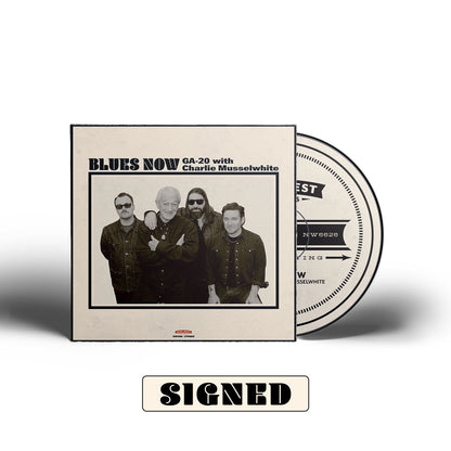 GA-20 with Charlie Musselwhite - Blues Now (Indie Exclusive, CD, Autographed) UPC: 607396662609