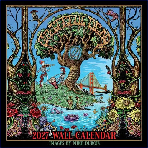 Grateful Dead 2027 Wall Calendar 