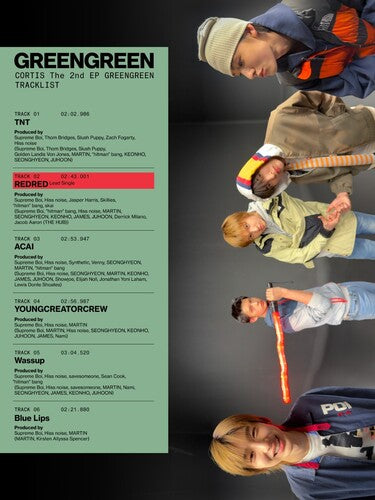 Cortis - Greengreen (CD, Street Version) UPC: 823375008071