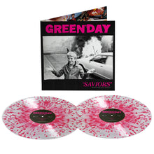 Green Day - Saviors (édition de luxe) (Indie Exclusive, 2LP Clear with Hot Pink Splatter Vinyl) UPC: 093624833994