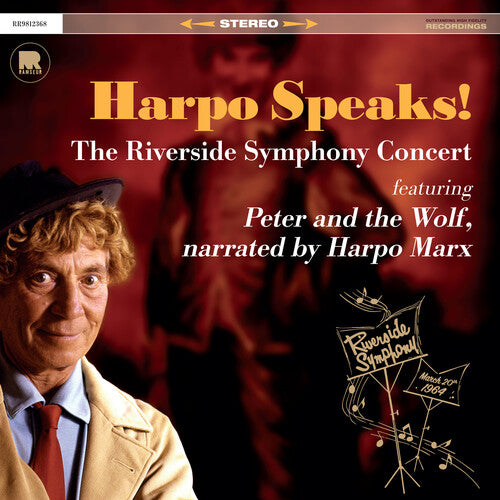 Harpo Marx - Harpo Speaks!: The Riverside Symphony Concert Featuring Peter And The Wolf (CD) UPC: 732388024780