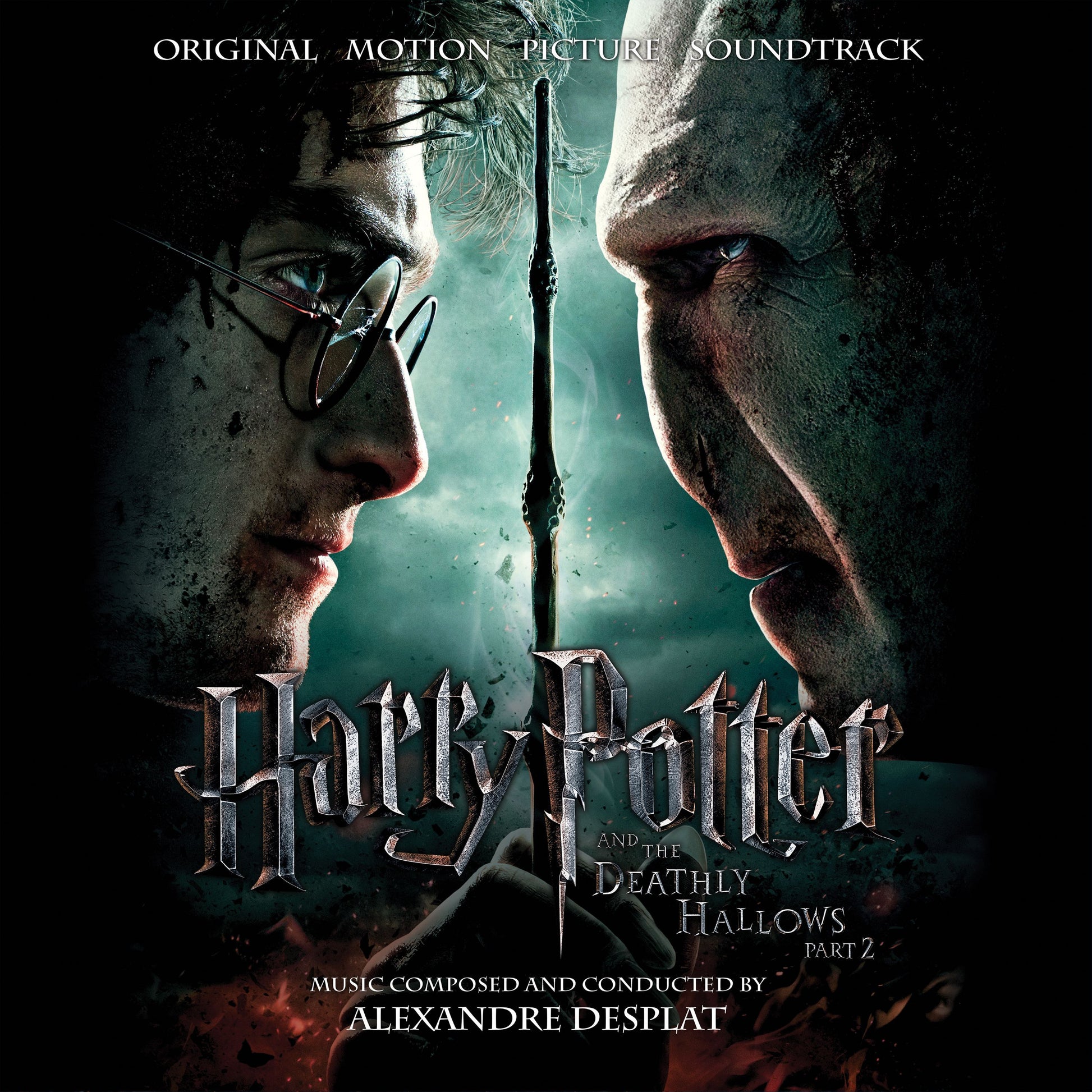 Alexandre Desplat - Harry Potter and the Deathly Hallows, Pt. 2 (OST) (Indie Exclusive, 2LP Clear Vinyl) UPC: 603497818624