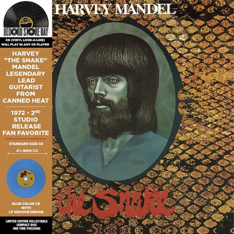 Harvey Mandel - The Snake (RSD 2025, CD) UPC: 819514012818