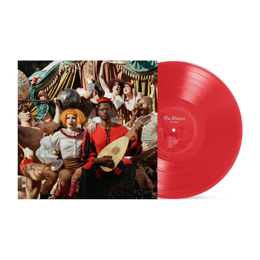 Huate &amp; Freddy - Big Disgrace (Standard Edition, Red LP Vinyl) UPC: 075678590856