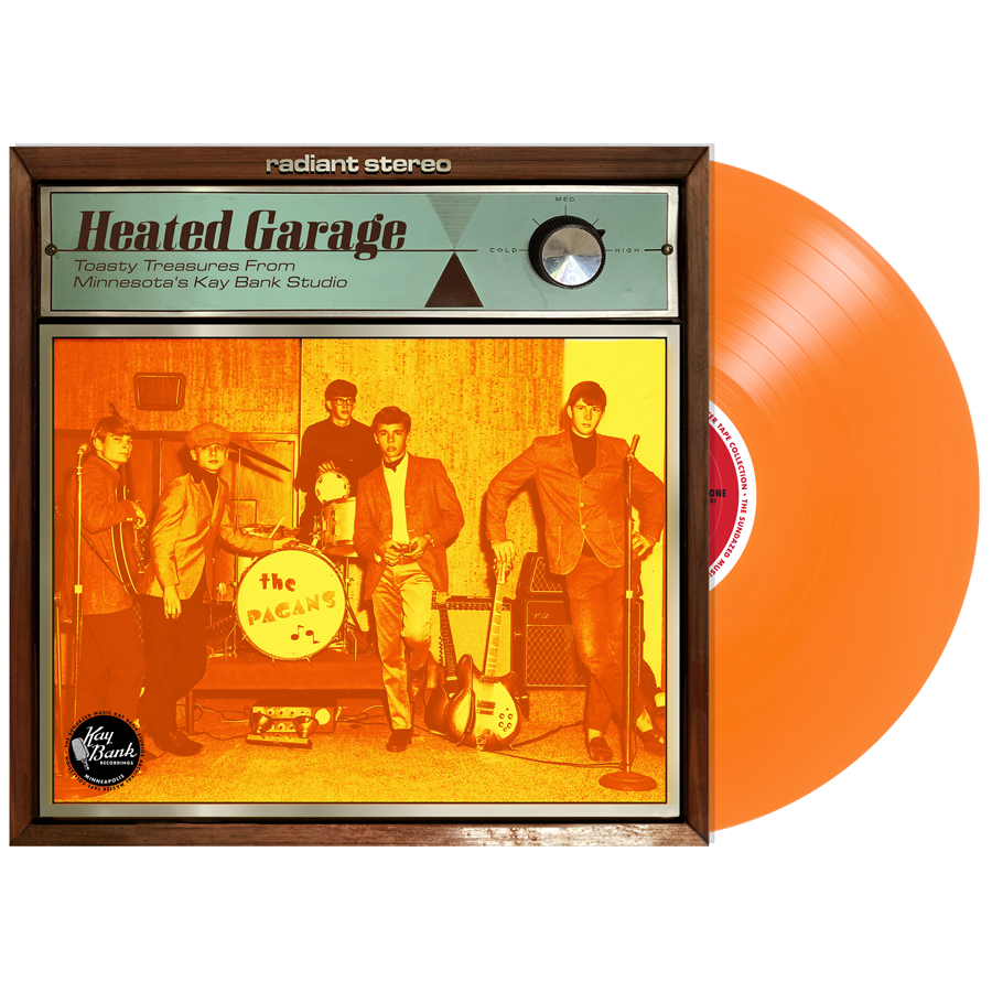 Various Artists - Heated Garage: Toasty Treasures From Minnesota's Kay Bank Studio (RSD 2024, Orange LP Vinyl) UPC: 090771566614
