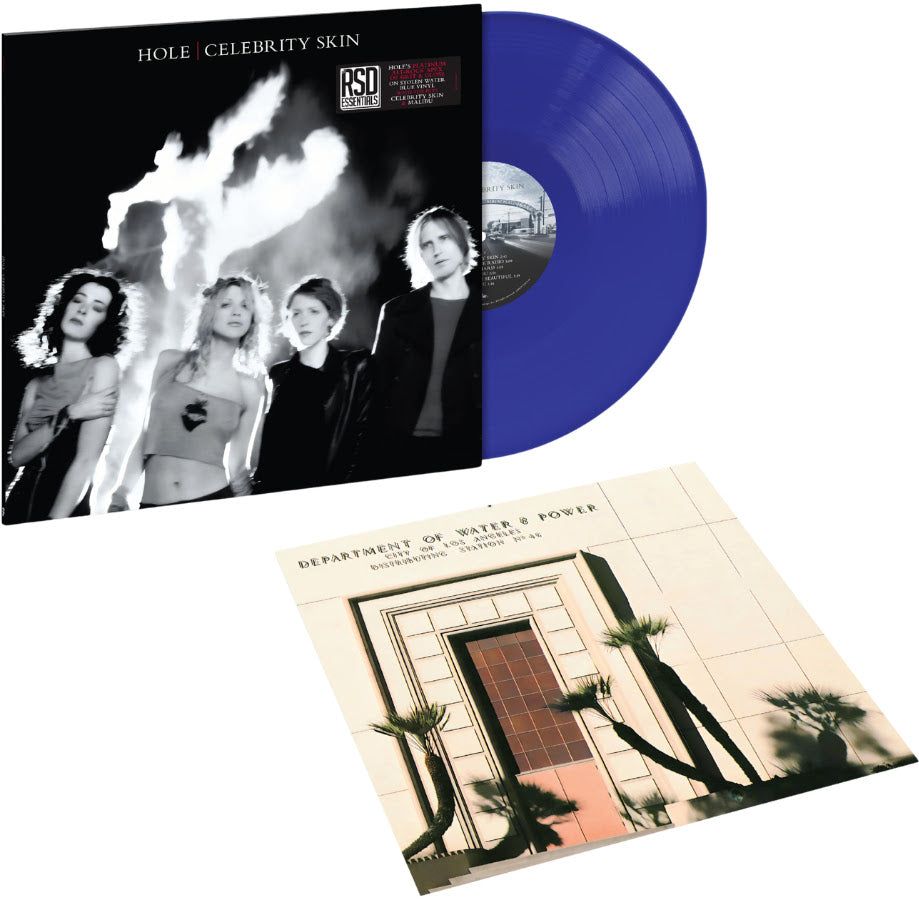 Hole - Celebrity Skin (Indie Exclusive. Stolen Water Blue LP Vinyl) UPC: 199957752695