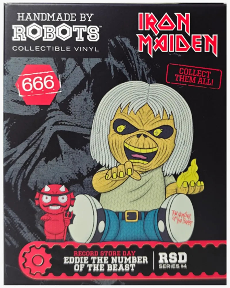 Iron Maiden - The Number of the Beast - Eddie Handmade By Robots Figure (RSD BF 2026) UPC: 818730029839