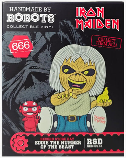 Iron Maiden - The Number of the Beast - Eddie Handmade By Robots Figure (RSD BF 2026) UPC: 818730029839